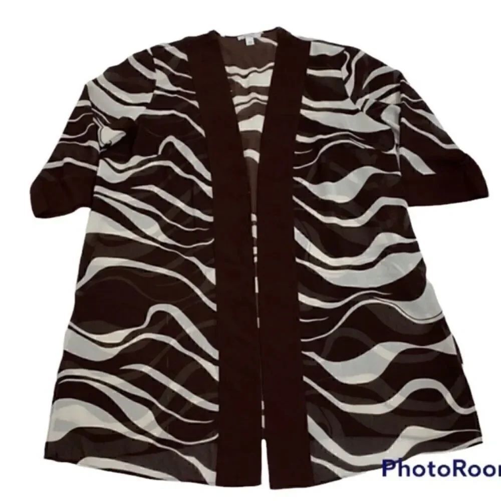 Dressbarn Open-front Kimono Jacket(Size 24W)